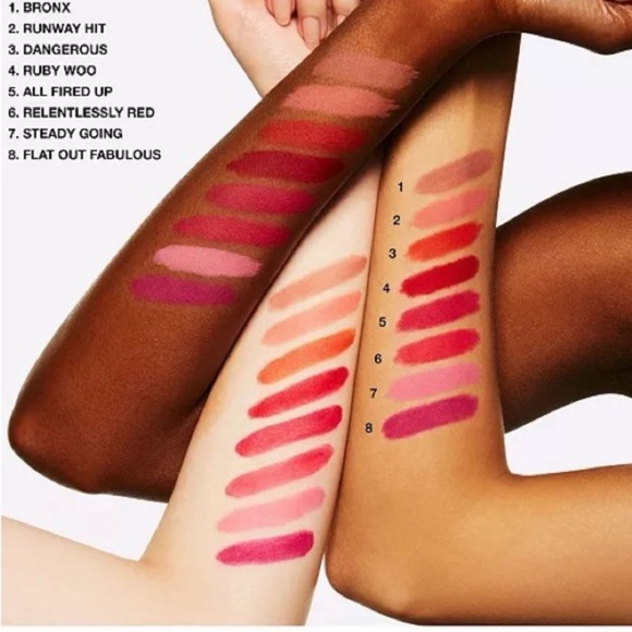 MAC Retro Matte Lipstick in RUBY WOO 707 NIB - Picture 4 of 7